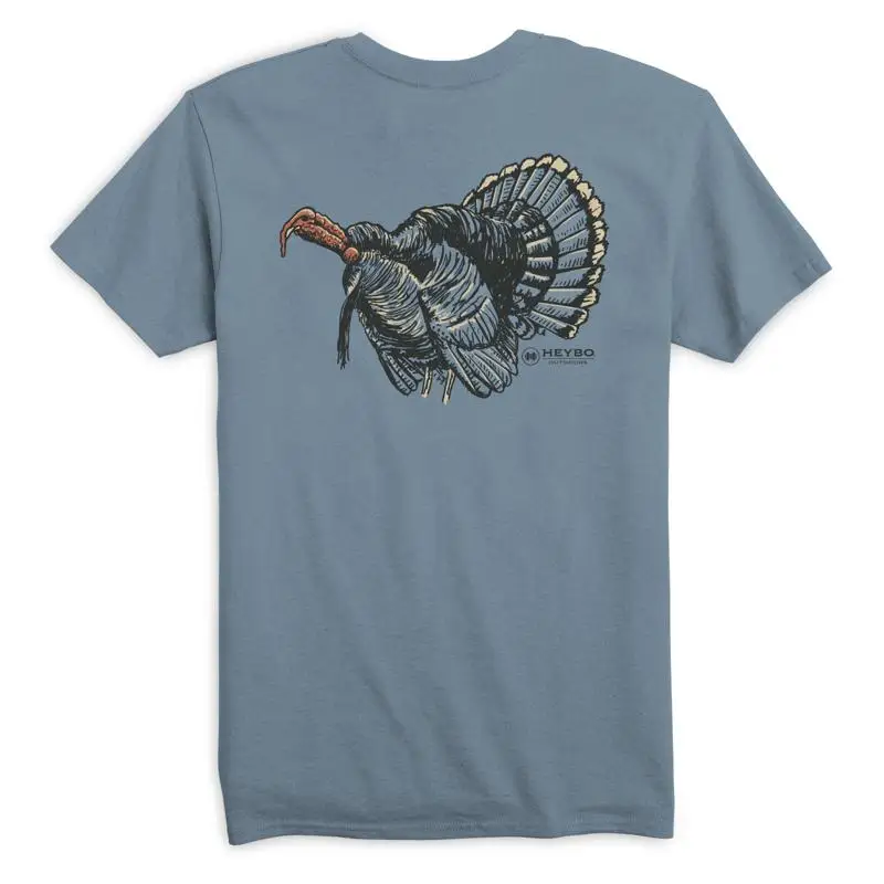 Outdoor Hunting Prints - Футболка Heybo Outdoors Hunting Longbeard Turkey,