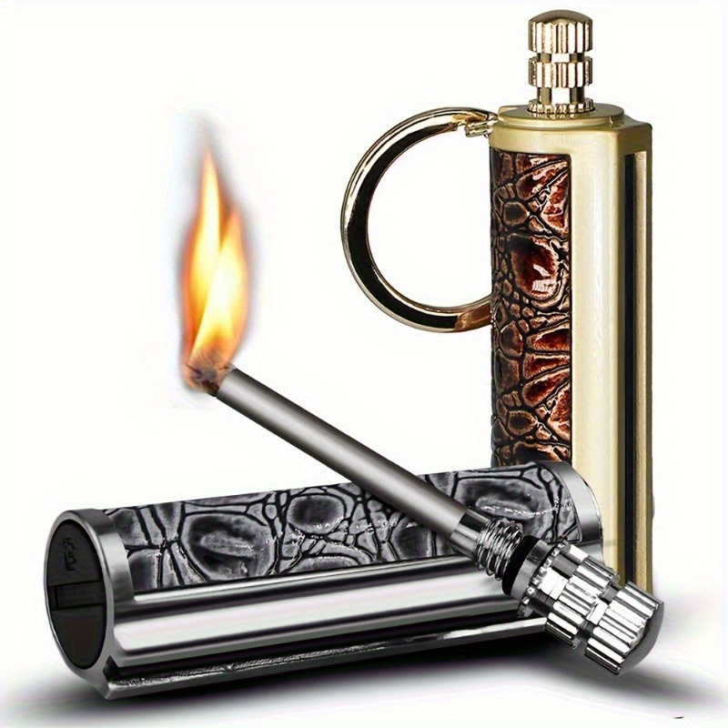 Fire Starter Waterproof - Винтажная многоразовая зажигалка на 10000 привалов,