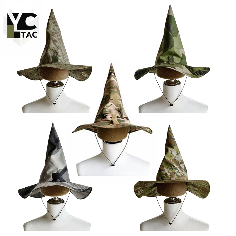 Outdoor Hunting Prints - Тактическая камуфляжная шляпа YCTAC Camo Wizard