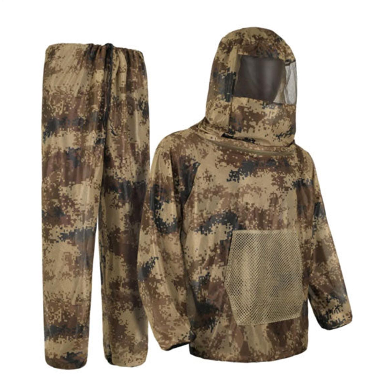 Outdoor Hunting Outfit - Мужской охотничий костюм с сетчатыми вставками