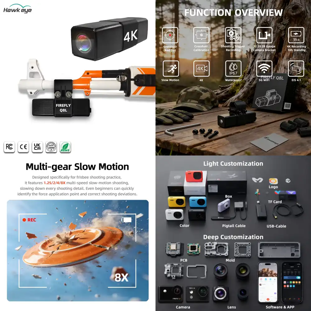 Outdoor Hunting Camera Wireless - OEM 4K Охотничья камера Firefly Q8