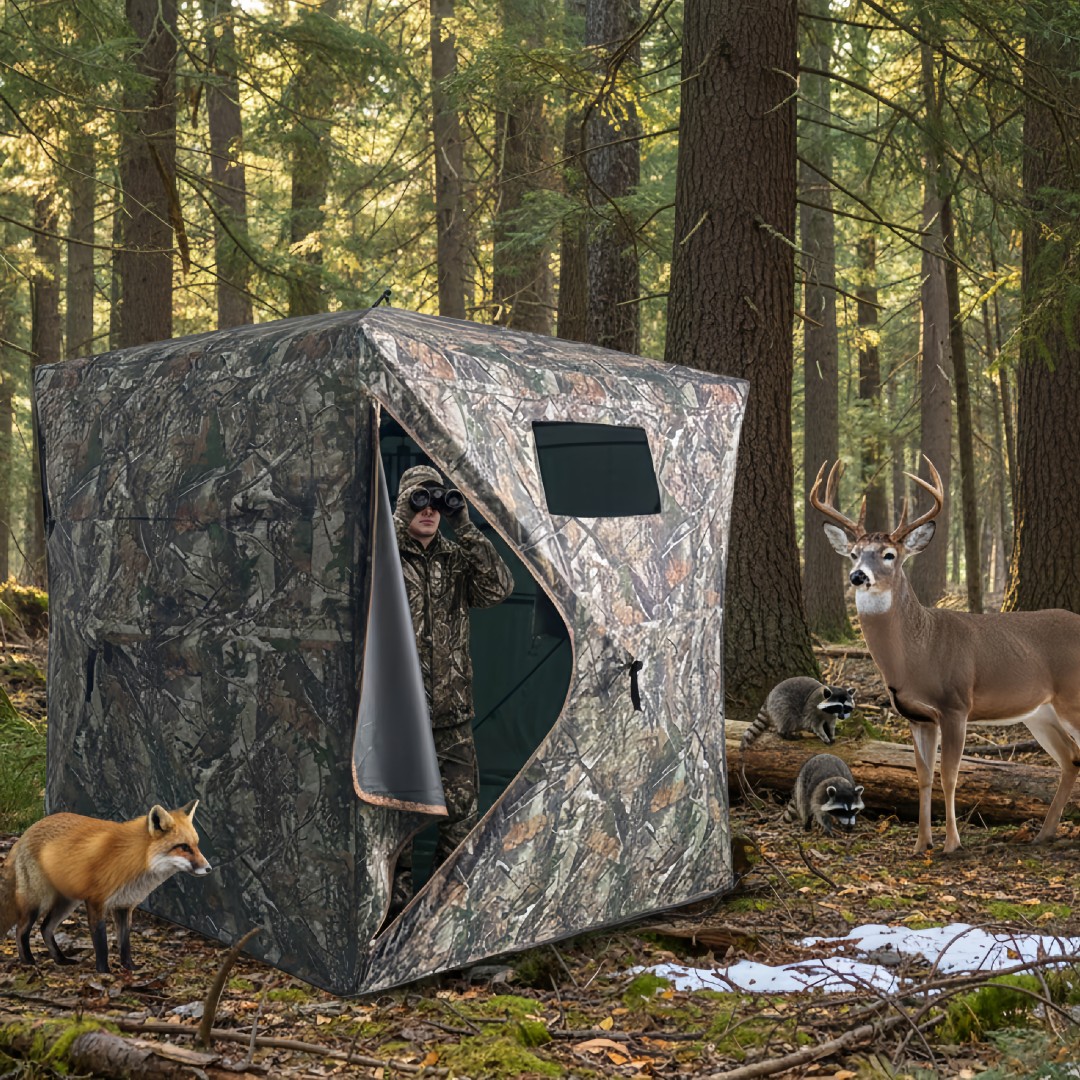 Hunting & Outdoor Supplies - Камуфляжная раскладная охотничья палатка-укрытие для охоты