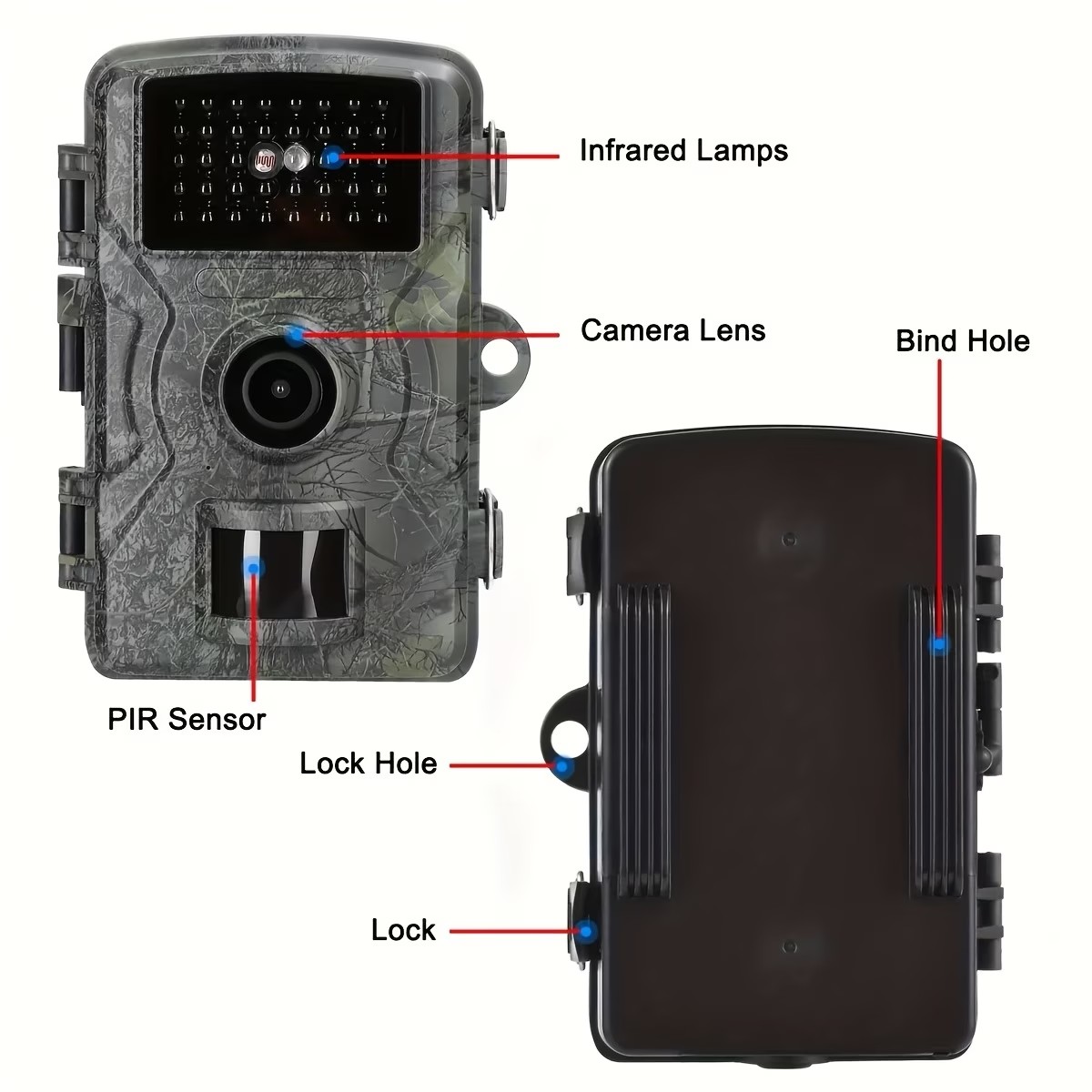 Уличная охотничья камера 1080P – обзор и цена Outdoor Hunting Camera Wireless