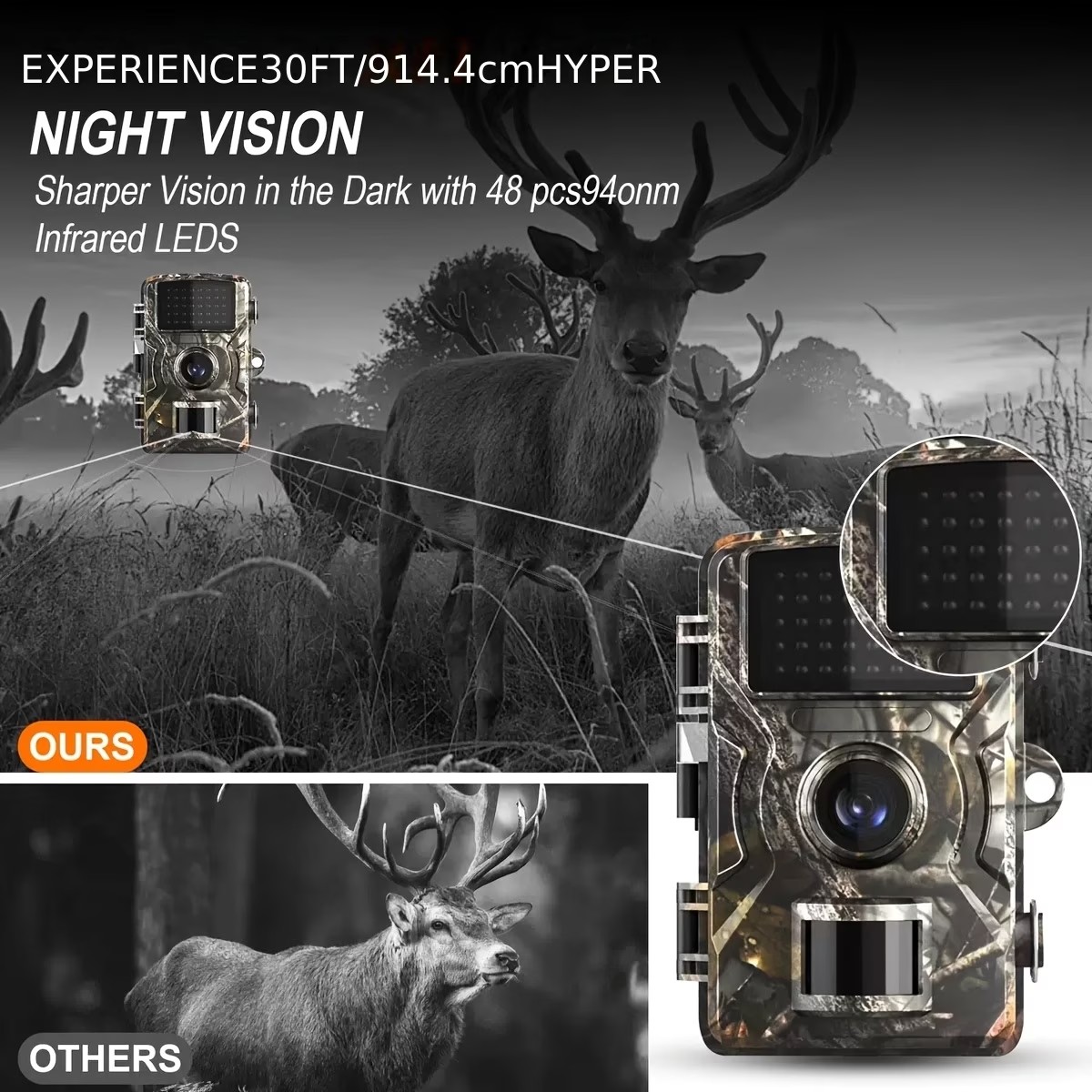 Уличная охотничья камера 1080P – обзор и цена Outdoor Hunting Camera Wireless