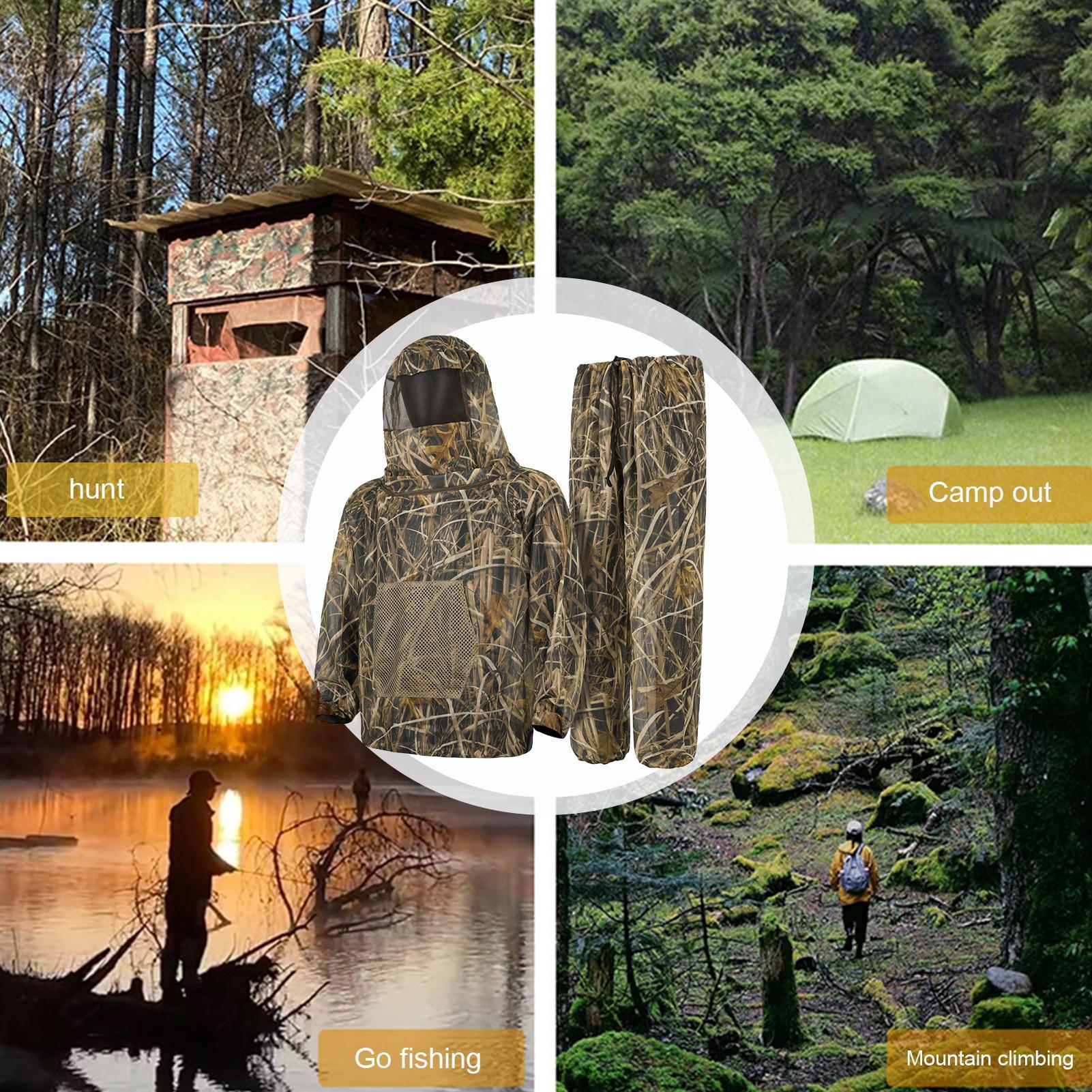 Мужской охотничий костюм с сет – обзор и цена Outdoor Hunting Outfit