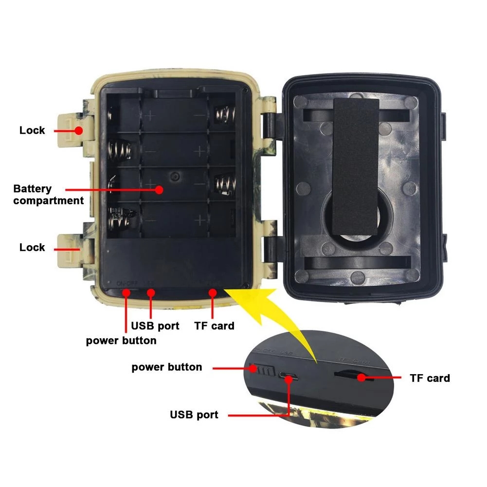 Мини-камера для охоты на тропу – обзор и цена Outdoor Hunting Camera Wireless