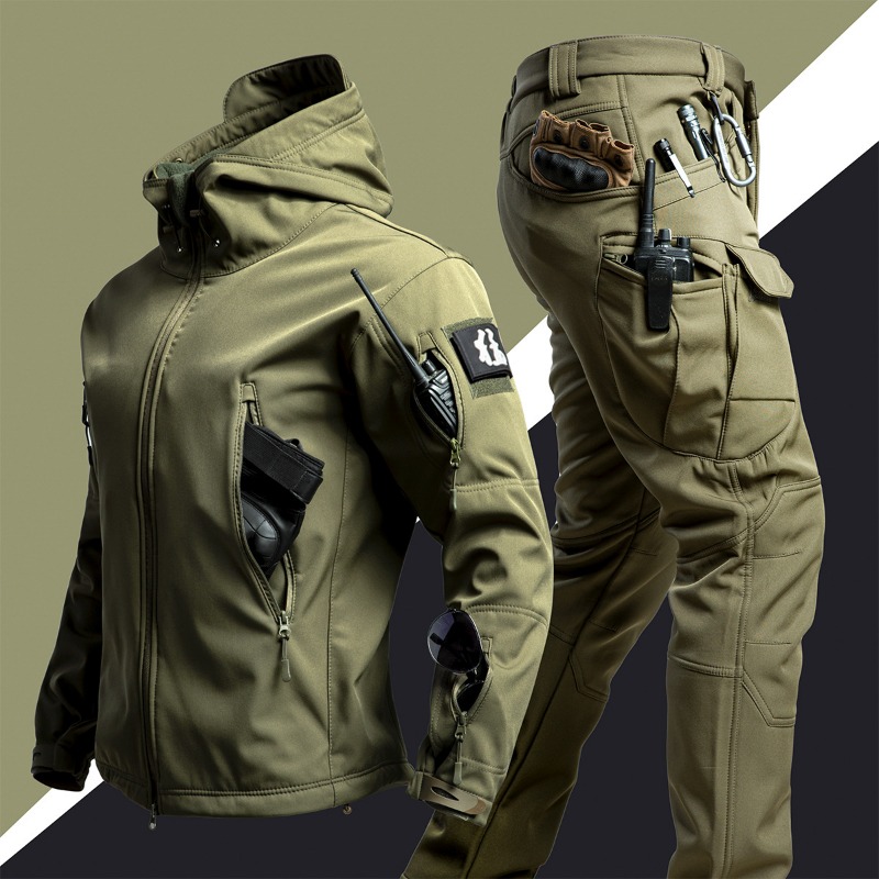 Мужской тактический костюм из  – обзор и цена Outdoor Hunting Outfit