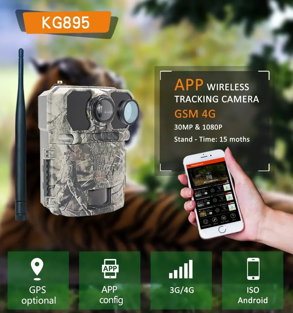 4G-камера для охоты и наблюден – обзор и цена Outdoor Hunting Camera Wireless